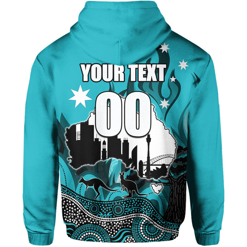 (Custom Personalised And Number) Happy Australia Day- Brisbane Heat Hoodie LT6 - Vibe Hoodie Shop