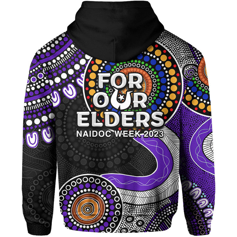 Freo Rugby Hoodie NAIDOC 2023 Aboriginal LT6 - Vibe Hoodie Shop