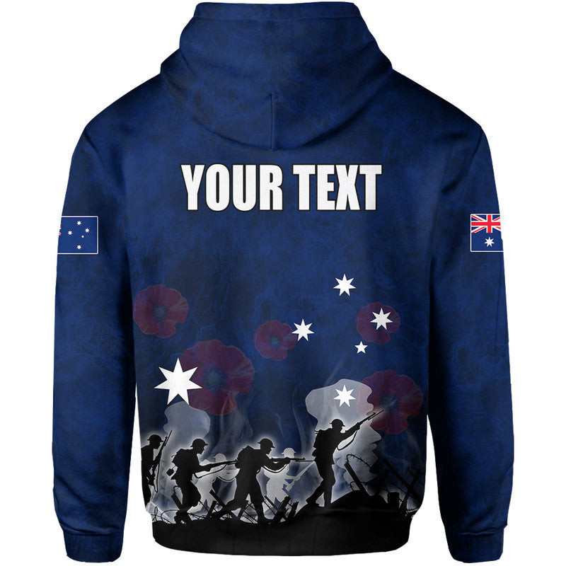 (Custom Personalised) Australia Anzac Day Hoodie Rosemary In Heart LT6 - Vibe Hoodie Shop