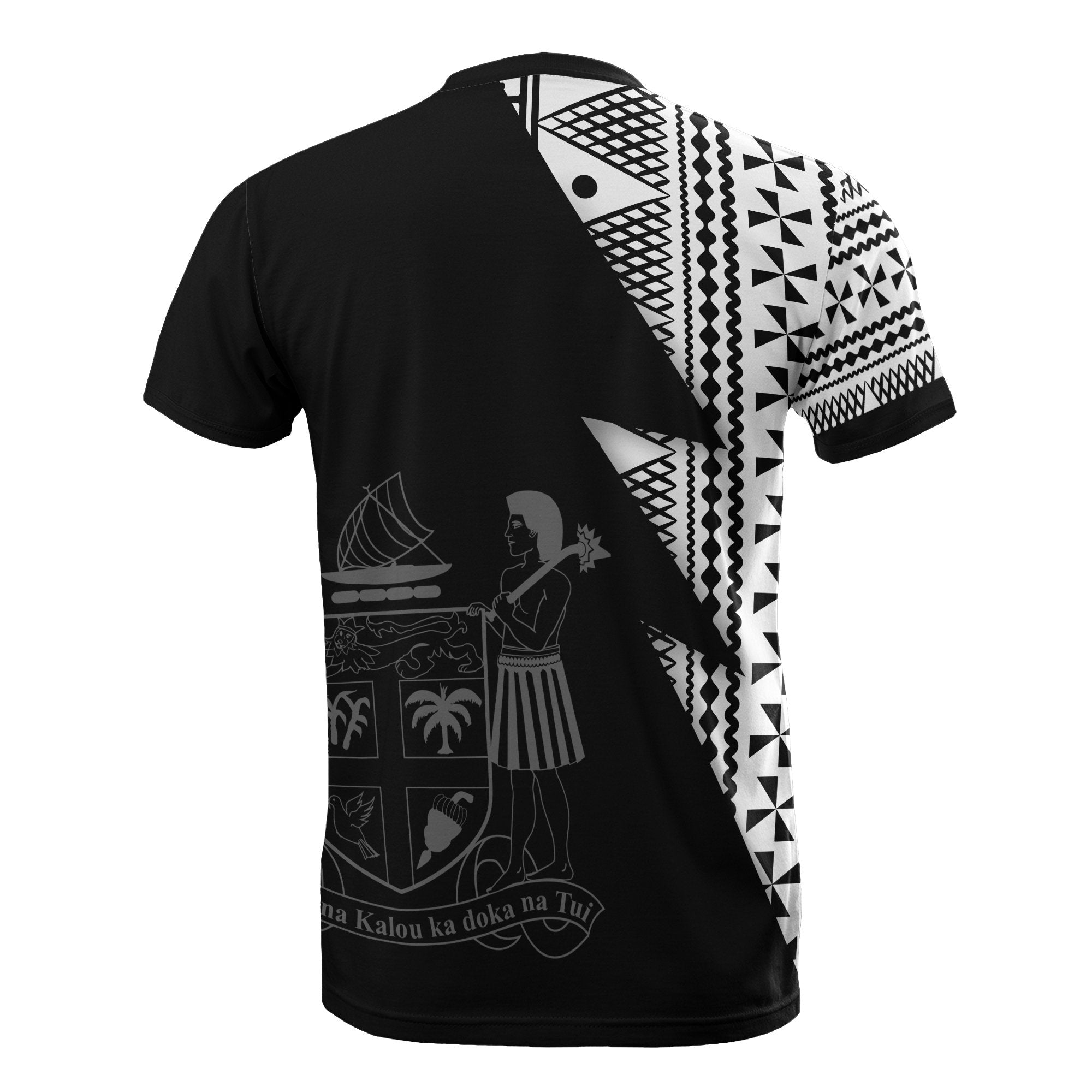 Fiji All Over T shirt - Melanesian Pattern Flash - Vibe Hoodie Shop