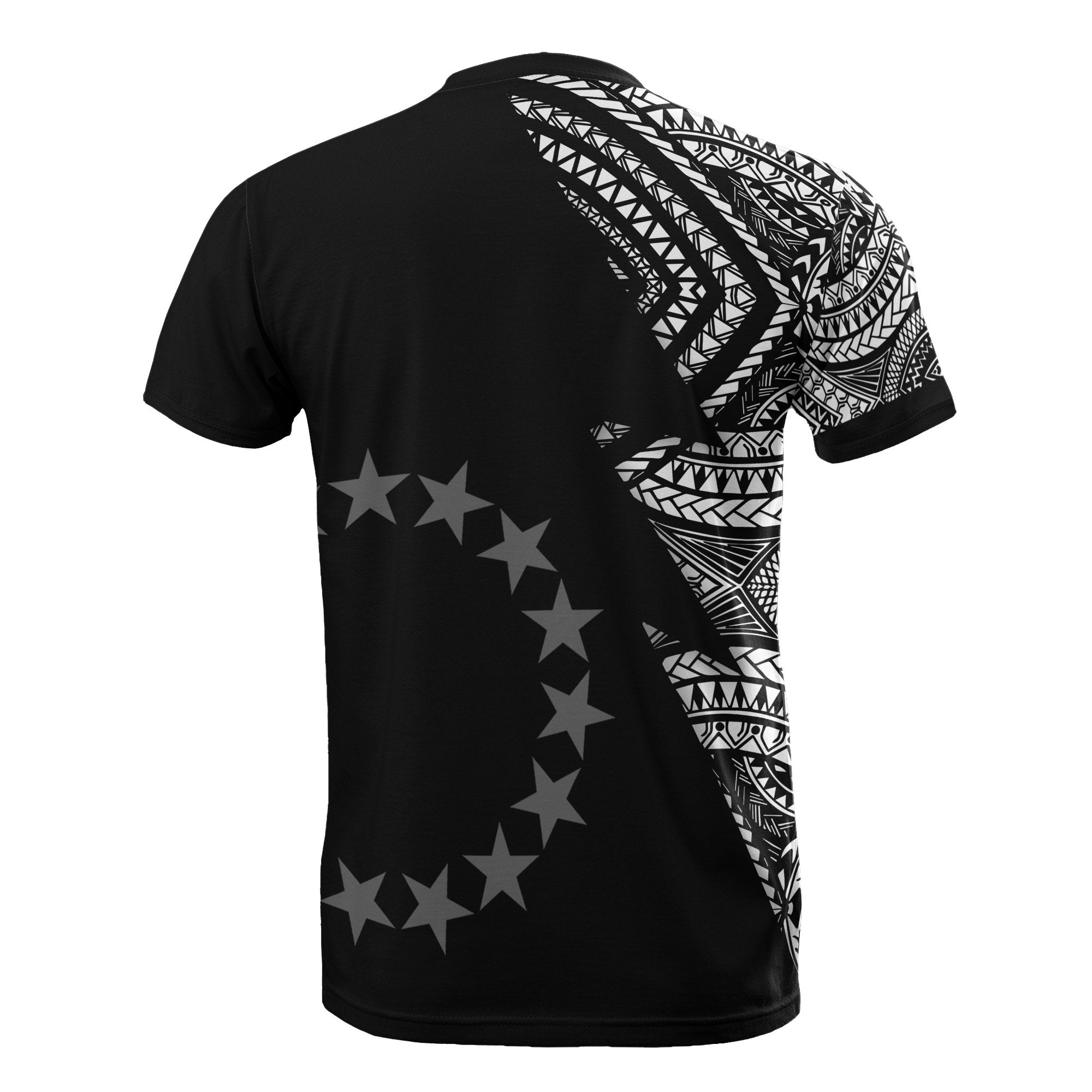 Cook Islands All Over Custom Personalised T shirt - Micronesian Pattern Flash - Vibe Hoodie Shop