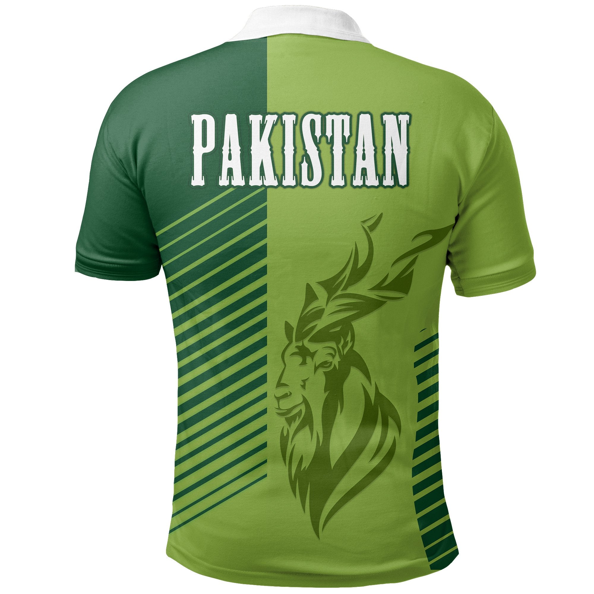 Pakistan Cricket Polo Shirts Markhor - Vibe Hoodie Shop