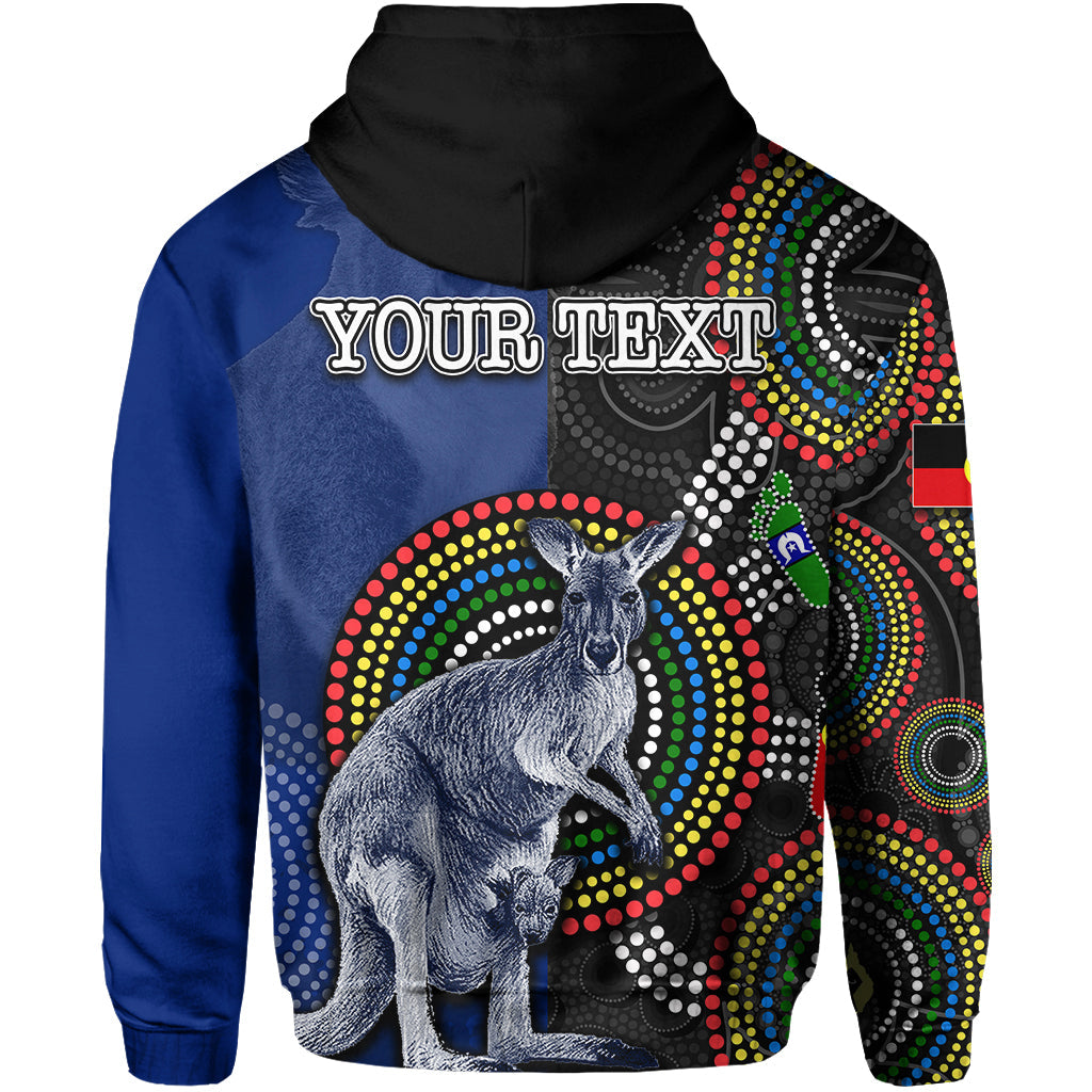 (Custom Personalised) Australia Day Hoodie Mix Aboriginal LT6 - Vibe Hoodie Shop