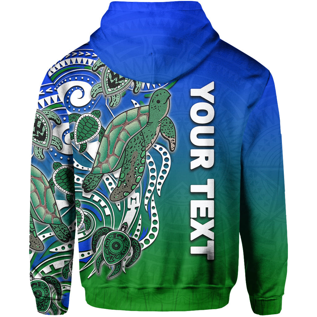 (Custom Personalised) Torres Strait Islanders Hoodie Turtle LT6 - Vibe Hoodie Shop