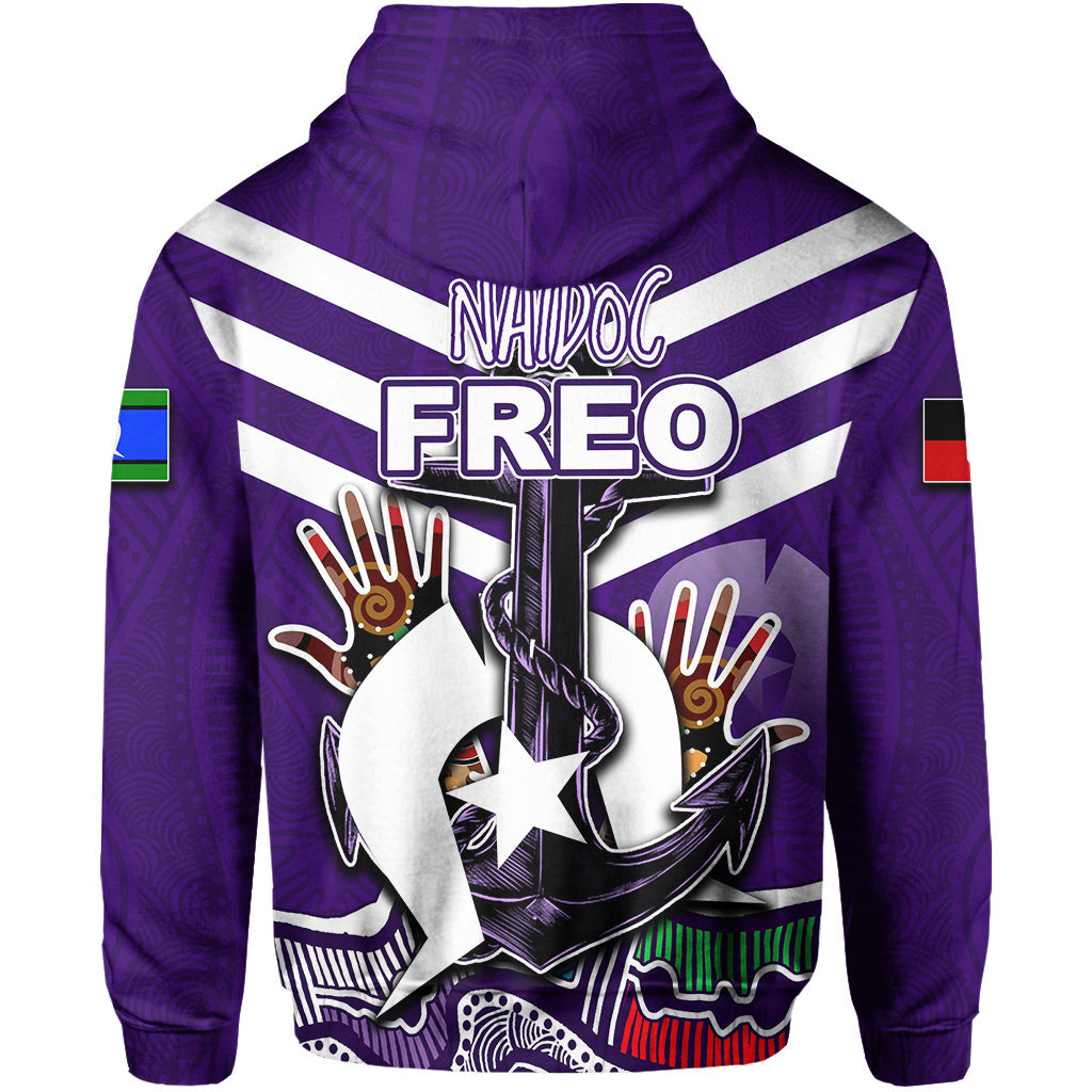 NAIDOC Fremantle Zip Hoodie Freo Torres Strait Islanders LT6 - Vibe Hoodie Shop