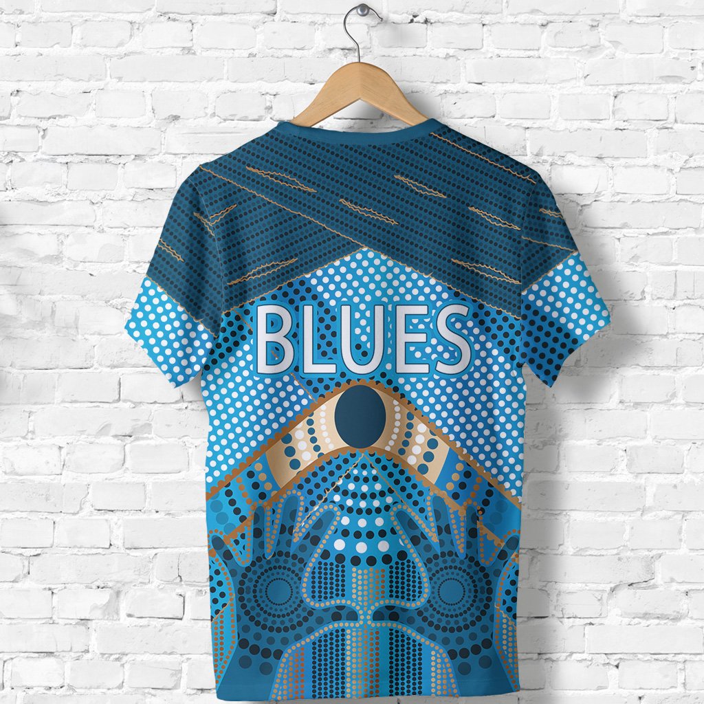 New South Wales T shirt Blues Indigenous - Vibe Hoodie Shop