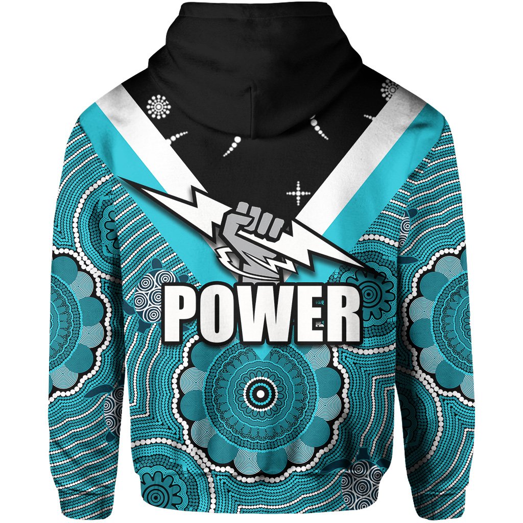 (Custom Personalised) Port Adelaide Hoodie Power - Vibe Hoodie Shop