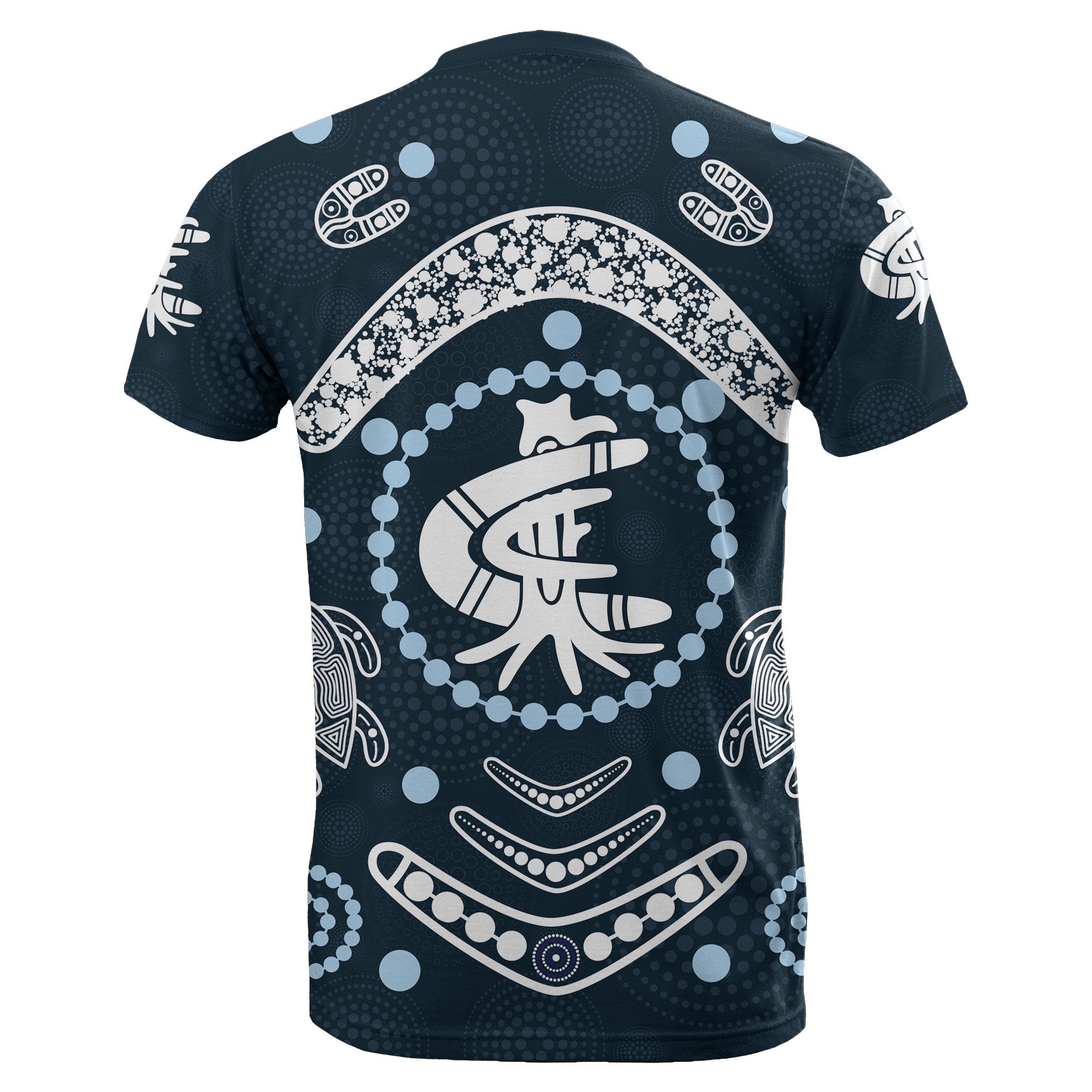 Carlton T shirt The Blues Baggers Indigenous - Vibe Hoodie Shop