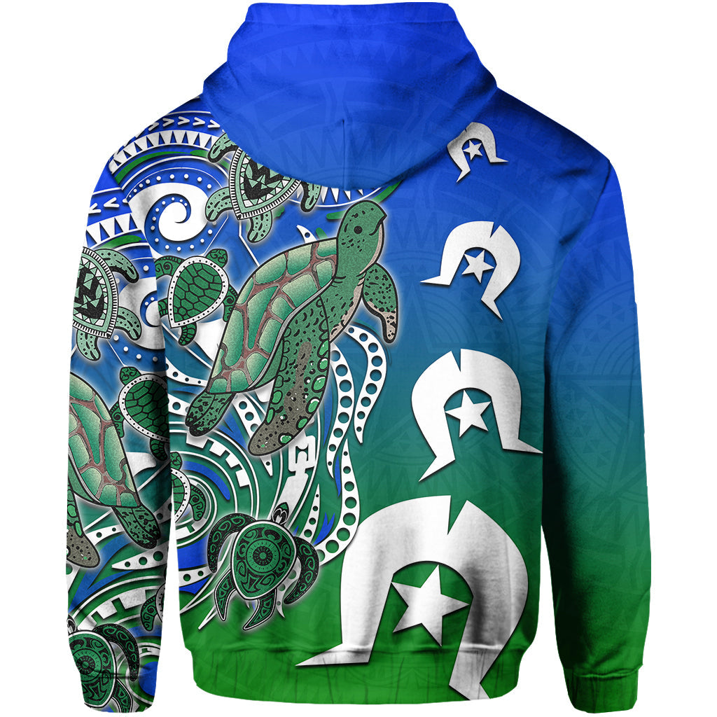 Torres Strait Islanders Hoodie Turtle LT6 - Vibe Hoodie Shop