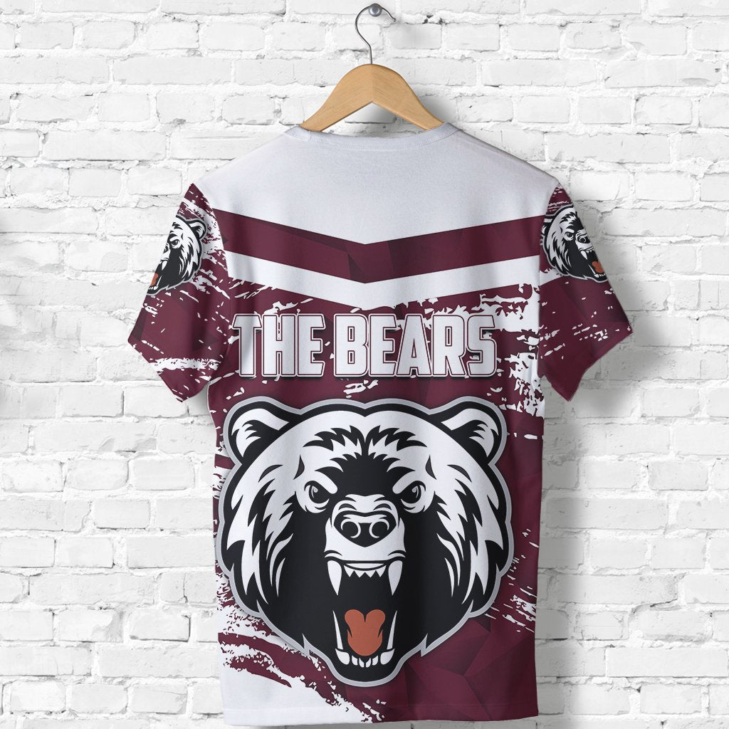 The North Sydney Bears T shirt Painting Style - Vibe Hoodie Shop