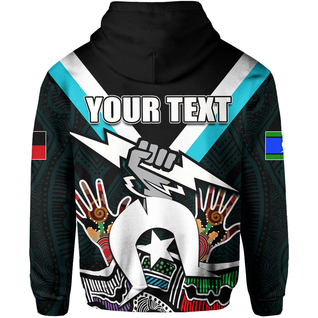 (Custom Personalised) NAIDOC Port Adelaide Zip Hoodie Torres Strait Islanders LT6 - Vibe Hoodie Shop