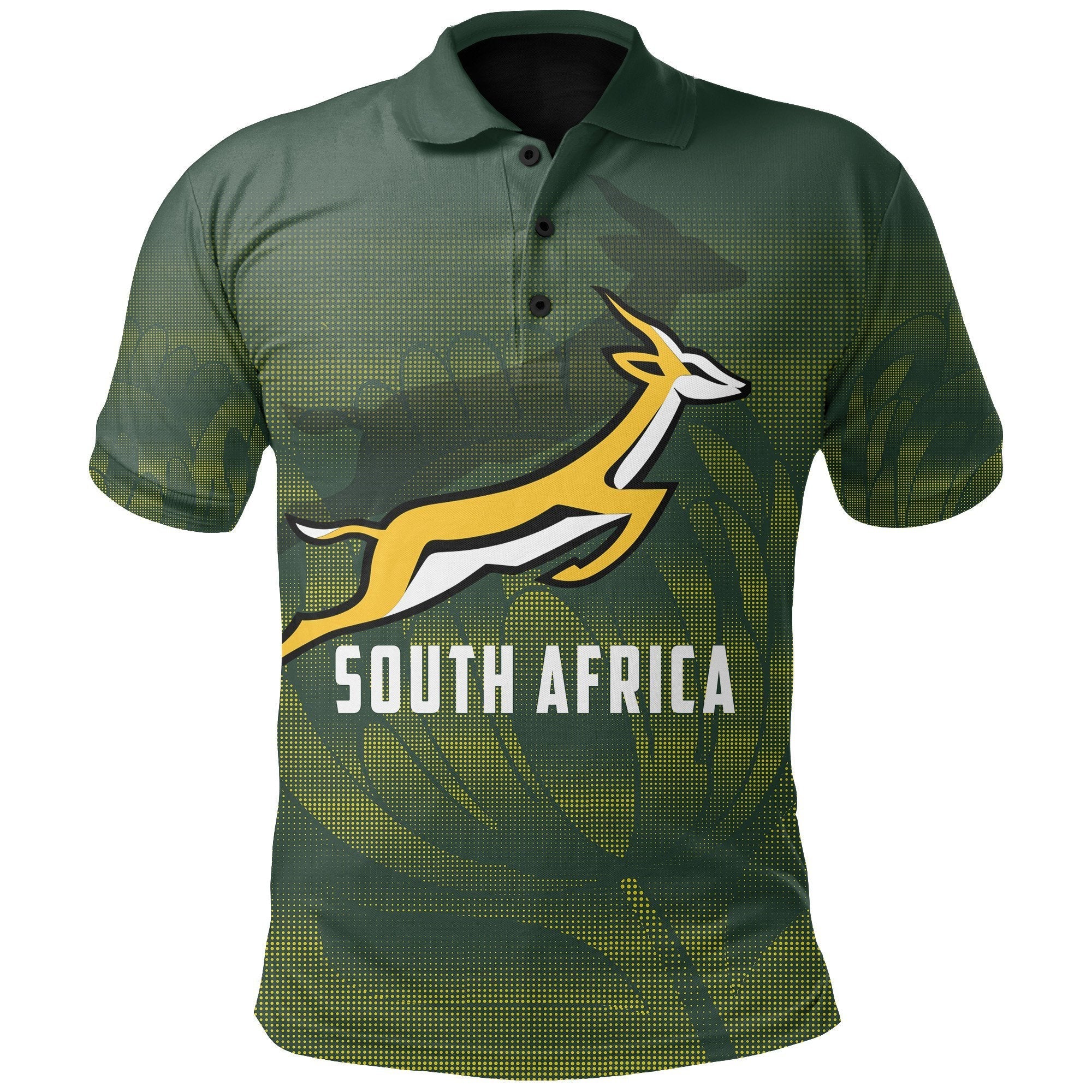 South Africa Springboks Polo Shirts Bokke Rugby - Vibe Hoodie Shop