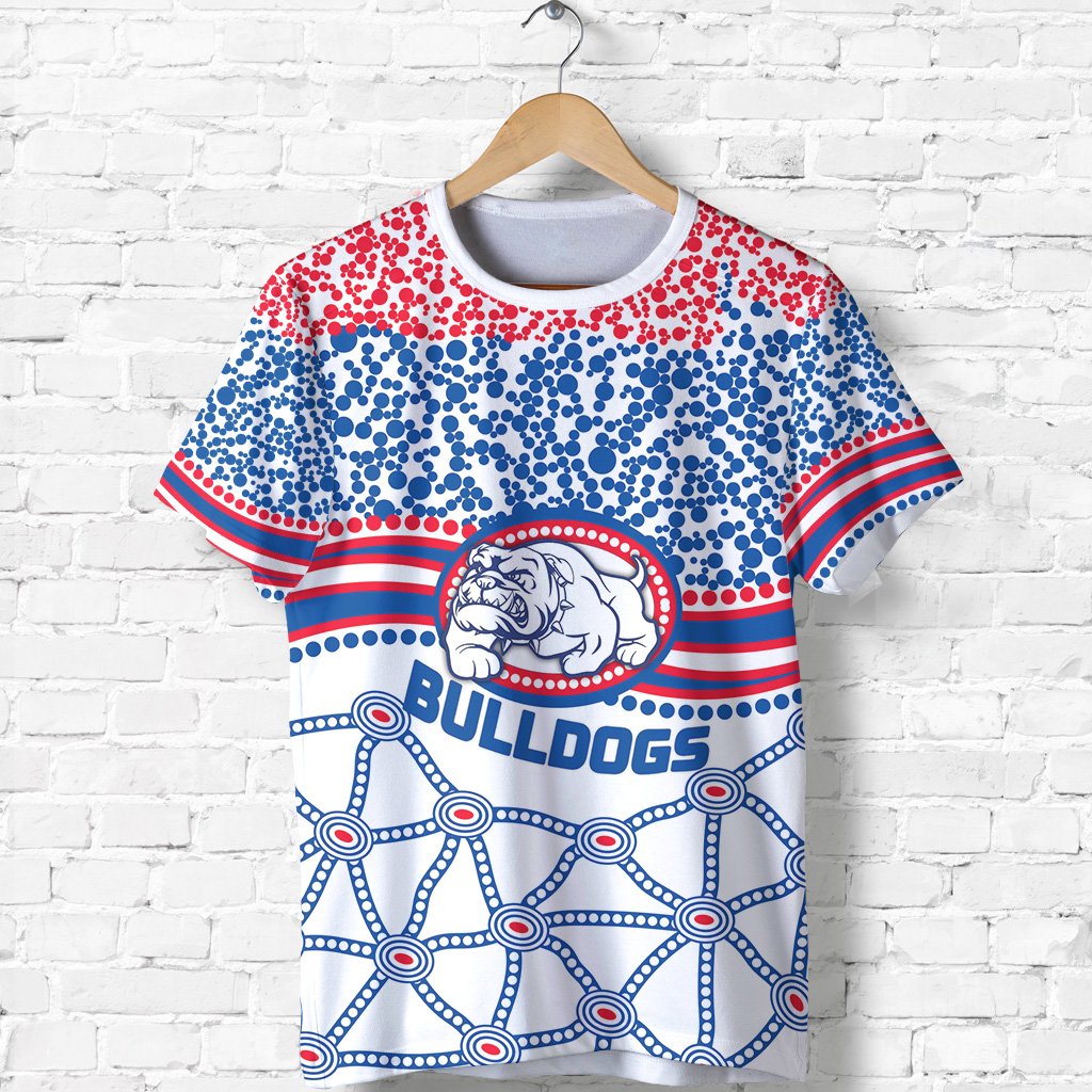 Western Bulldogs T shirt Indigenous - Vibe Hoodie Shop