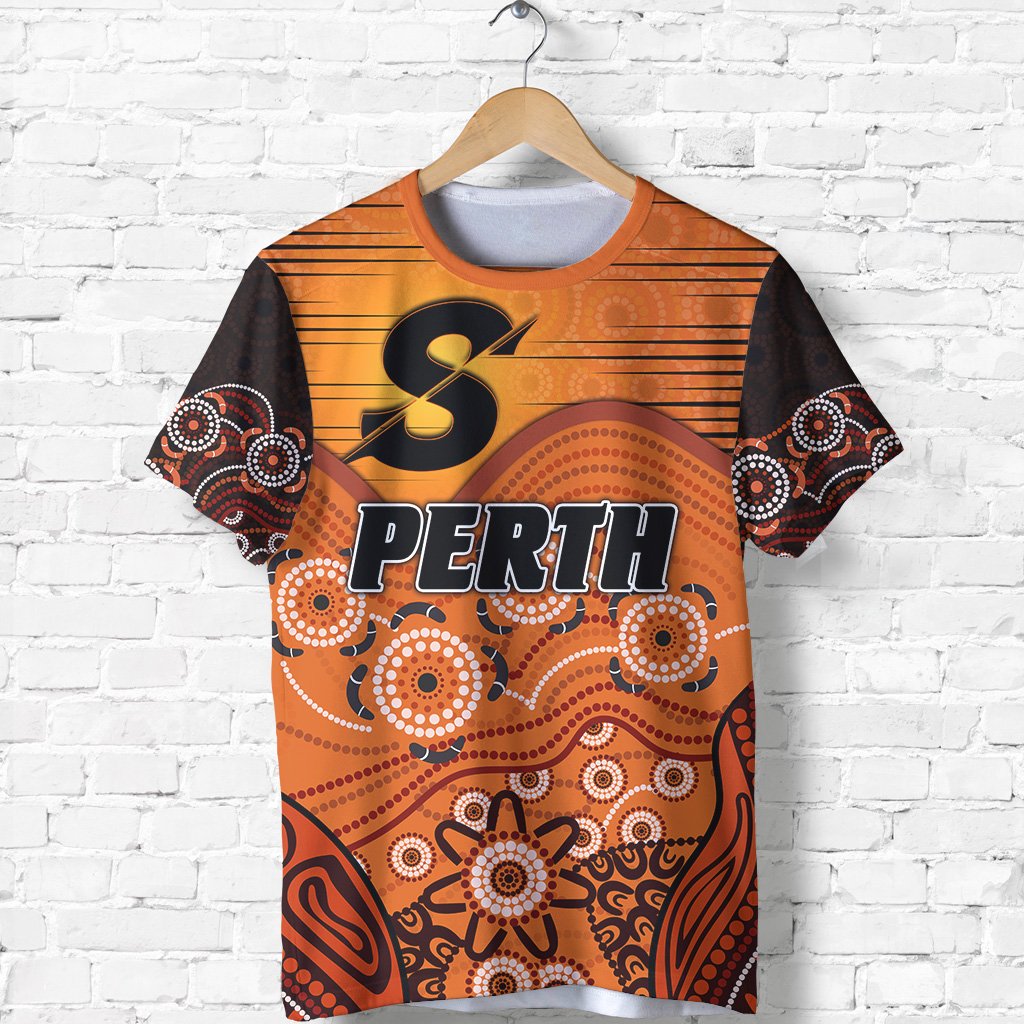 Perth T shirt Scorchers Indigenous - Vibe Hoodie Shop