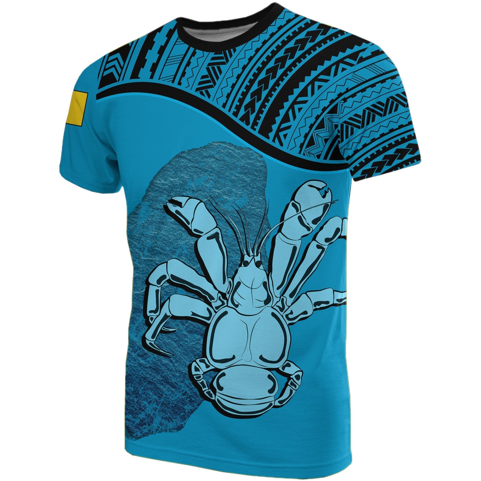 Niue T shirts Blue Crab Coconut - Vibe Hoodie Shop