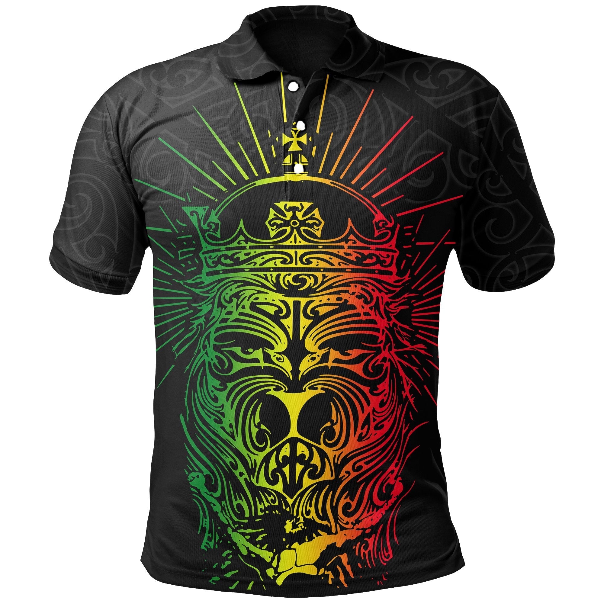 New Zealand Polo Lion Maori Reggae - Vibe Hoodie Shop