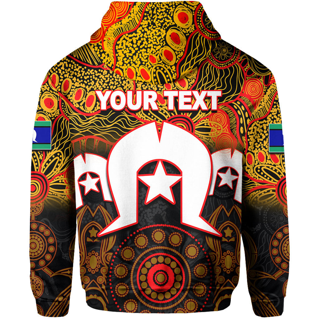 (Custom Personalised) Eels Torres Strait Islanders Mix Aboriginal Hoodie No.2 LT6 - Vibe Hoodie Shop