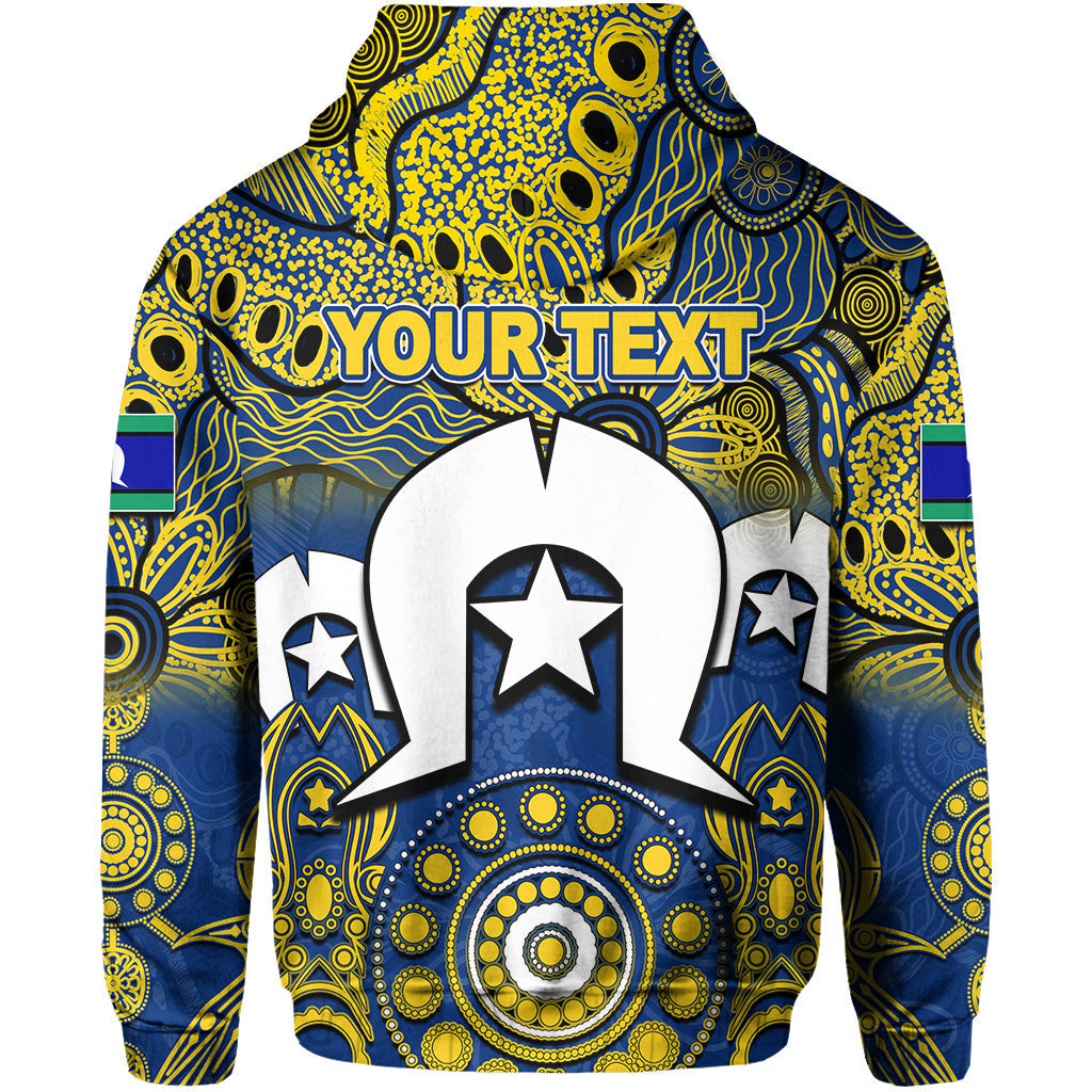 (Custom Personalised) Eels Torres Strait Islanders Mix Aboriginal Hoodie No.1 LT6 - Vibe Hoodie Shop