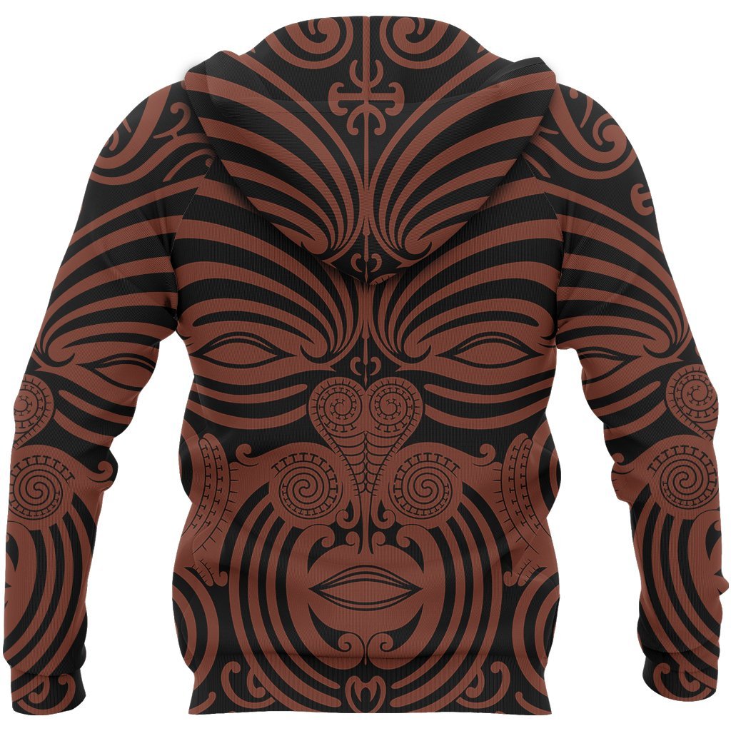 New Zealand Hoodie Moko Maori - Vibe Hoodie Shop