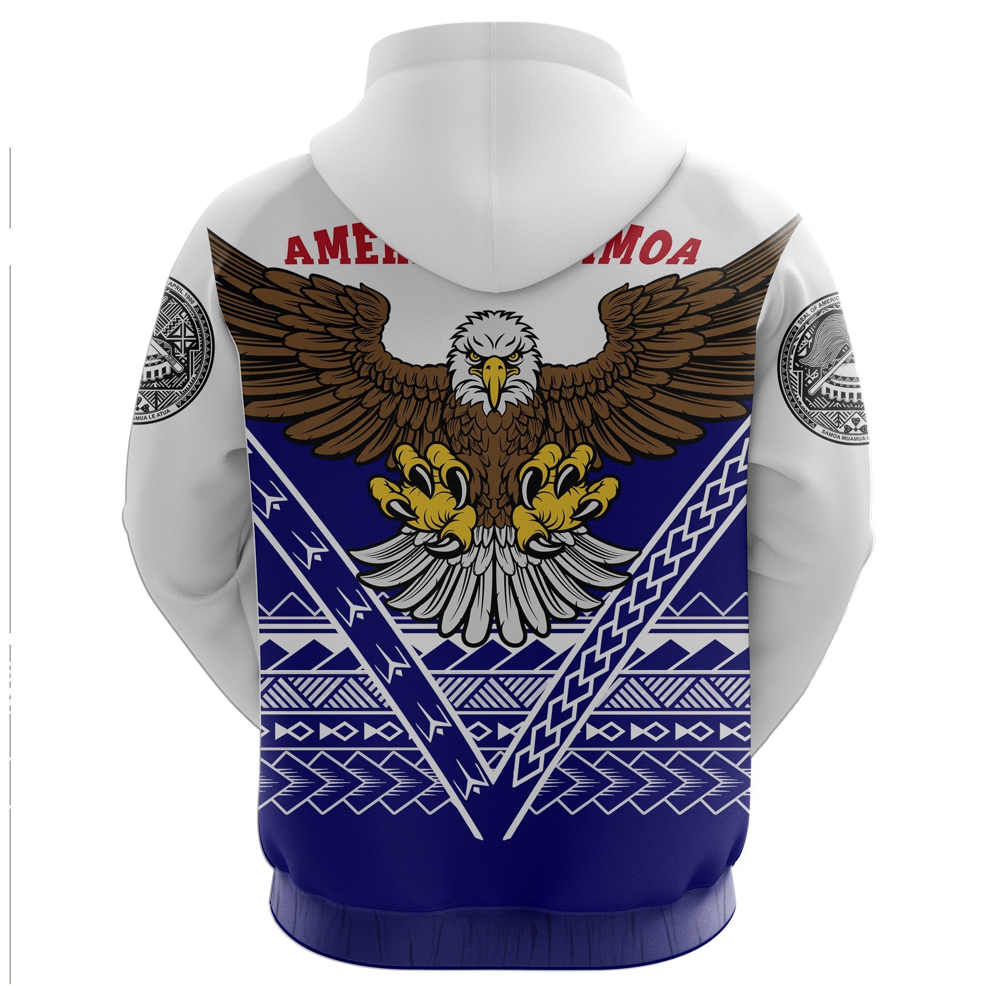 American Samoa Hoodie American Samoa Eagle Pullover Hoodie - Vibe Hoodie Shop