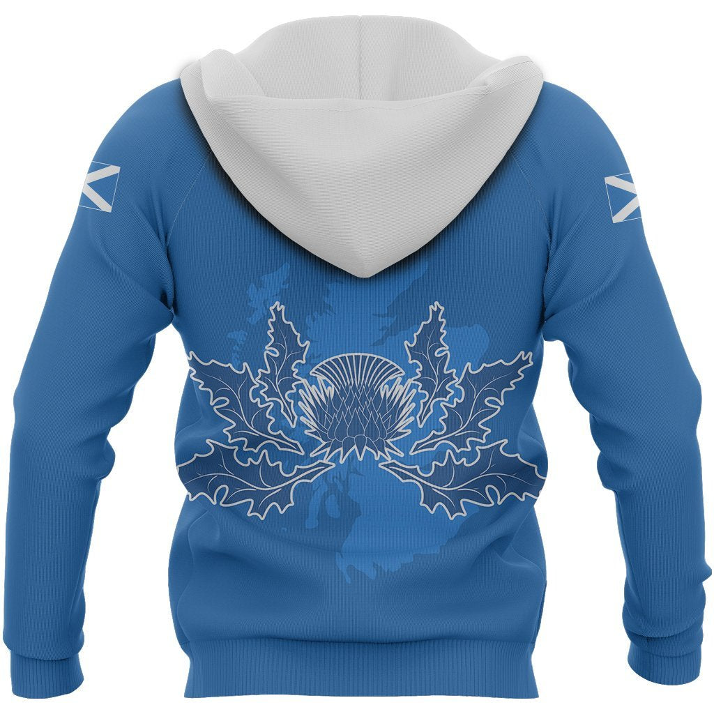 Scotland Hoodie Lion Thistle - Football Style - Vibe Hoodie Shop