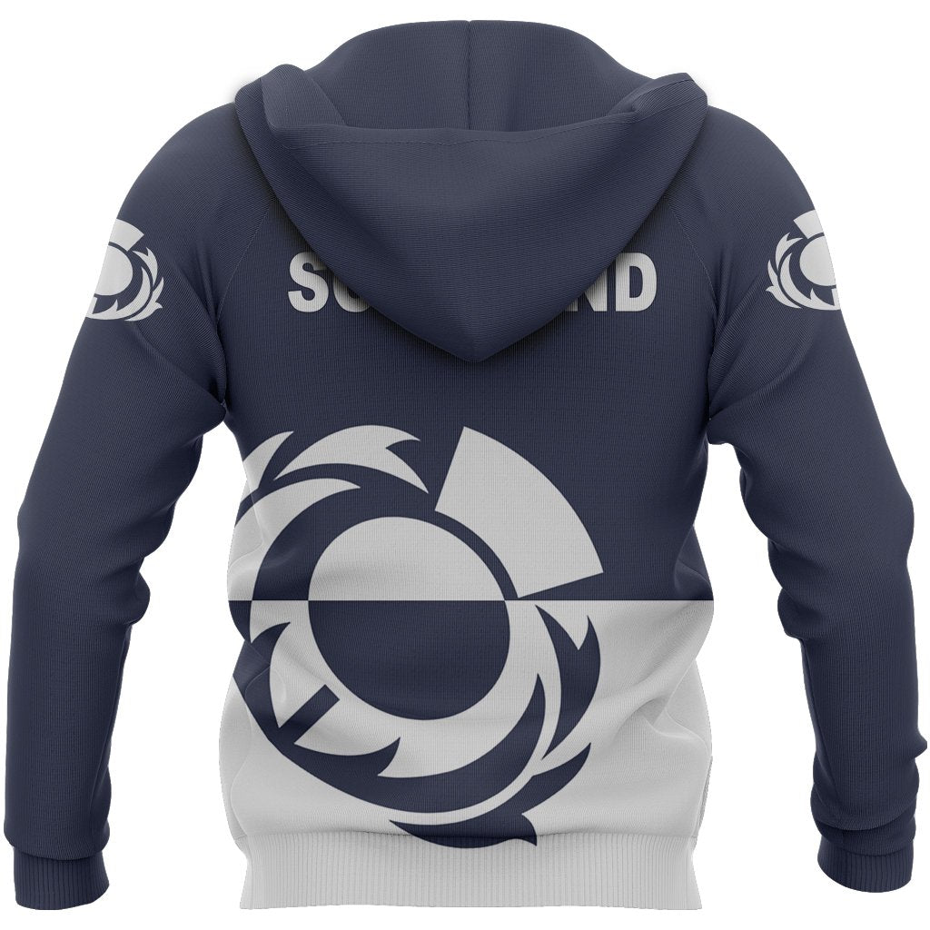 Scotland Hoodie Thistle - Rugby Style - Vibe Hoodie Shop