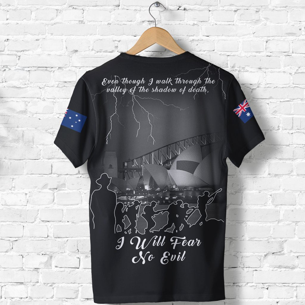 T shirt ANZAC T shirt Lest We Forget - Australia Sydney House - Unisex - Vibe Hoodie Shop