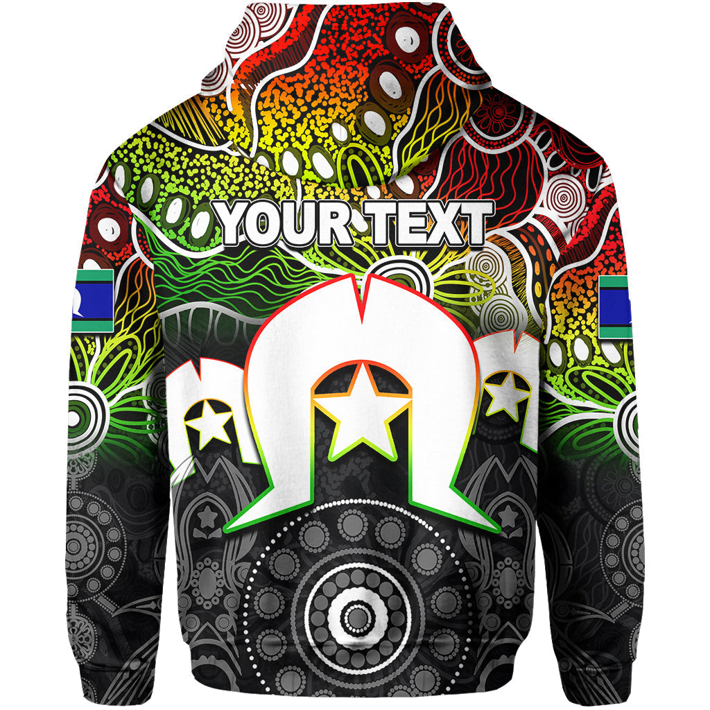 (Custom Personalised) Panthers ATorres Strait Islanders Mix Aboriginal Hoodie LT6 - Vibe Hoodie Shop