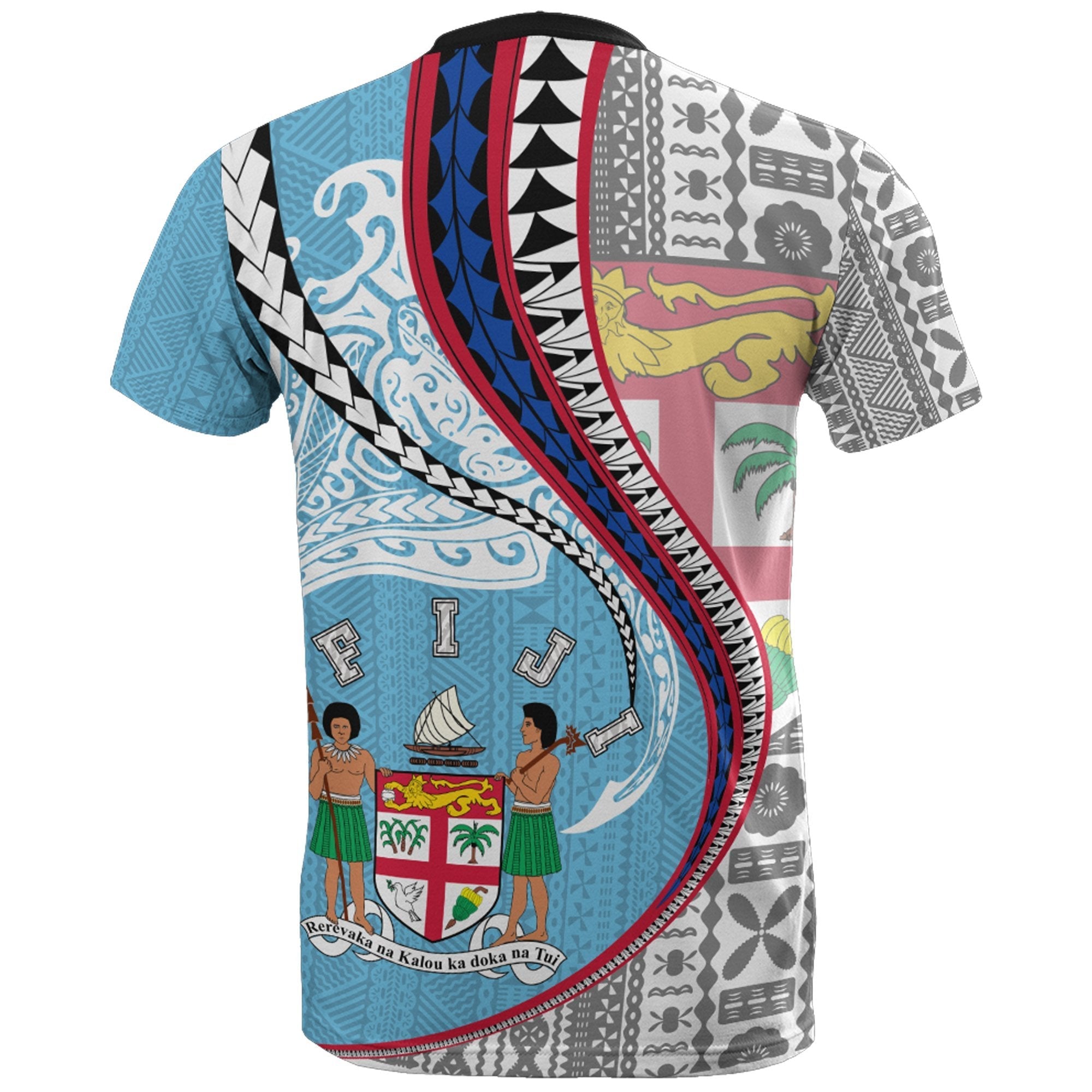 Fiji T shirt Kanaloa Tatau Gen FJ - Vibe Hoodie Shop