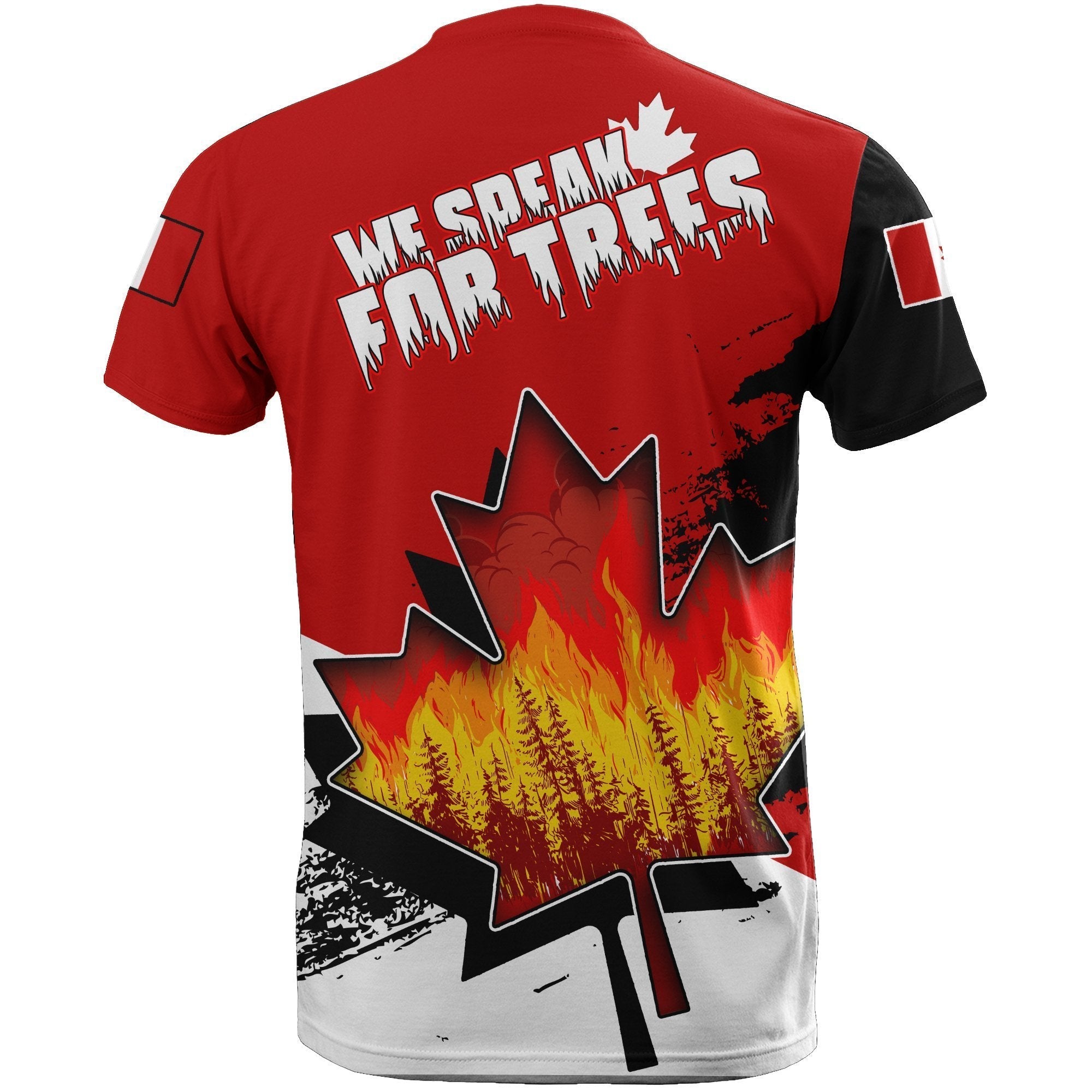 Canada T shirt - We Speak For Trees - Vibe Hoodie Shop