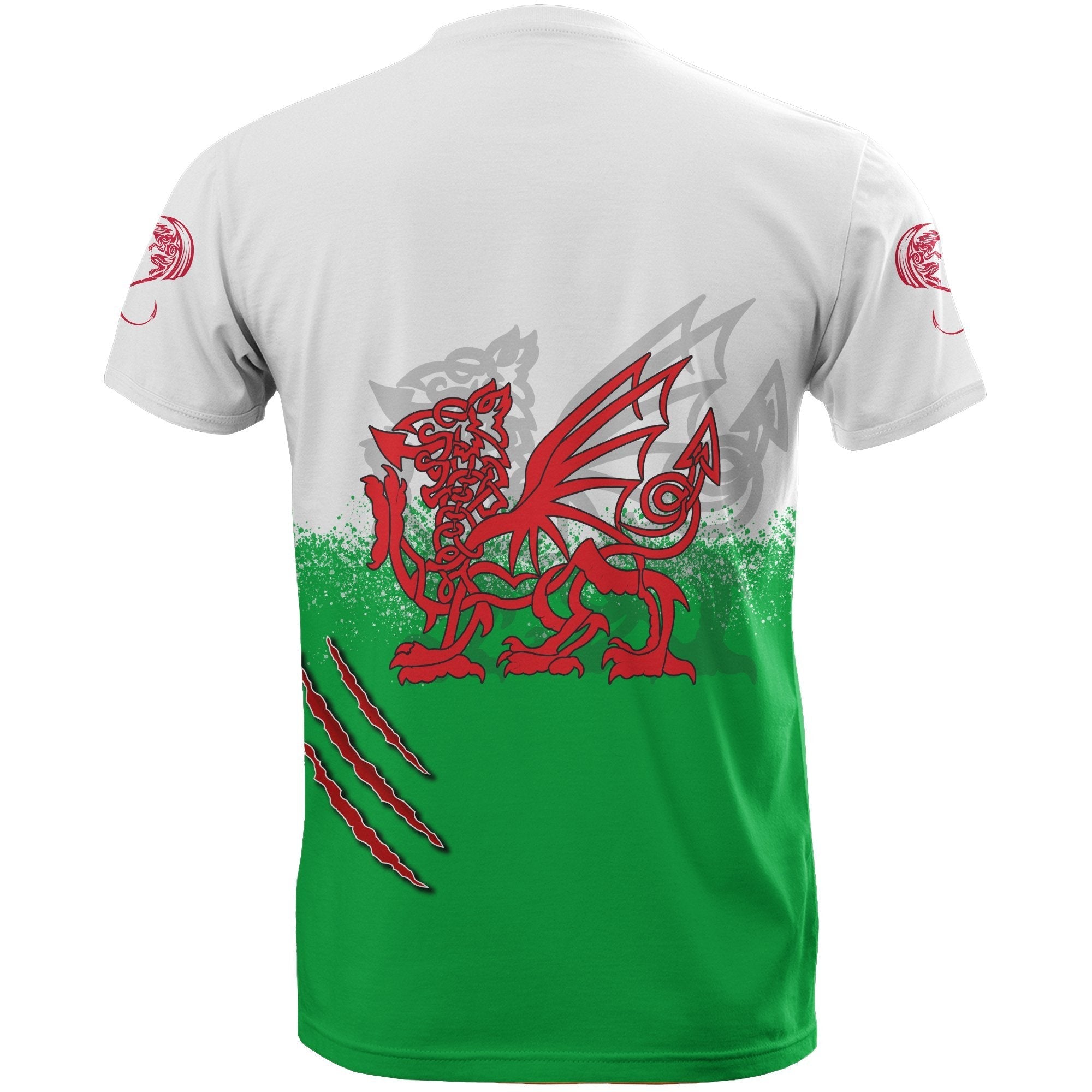 Wales T shirt Dragon - Vibe Hoodie Shop