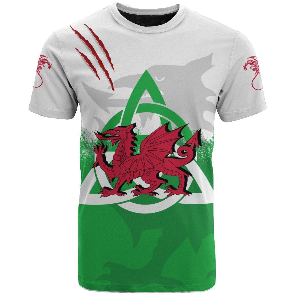 Wales T shirt Dragon - Vibe Hoodie Shop