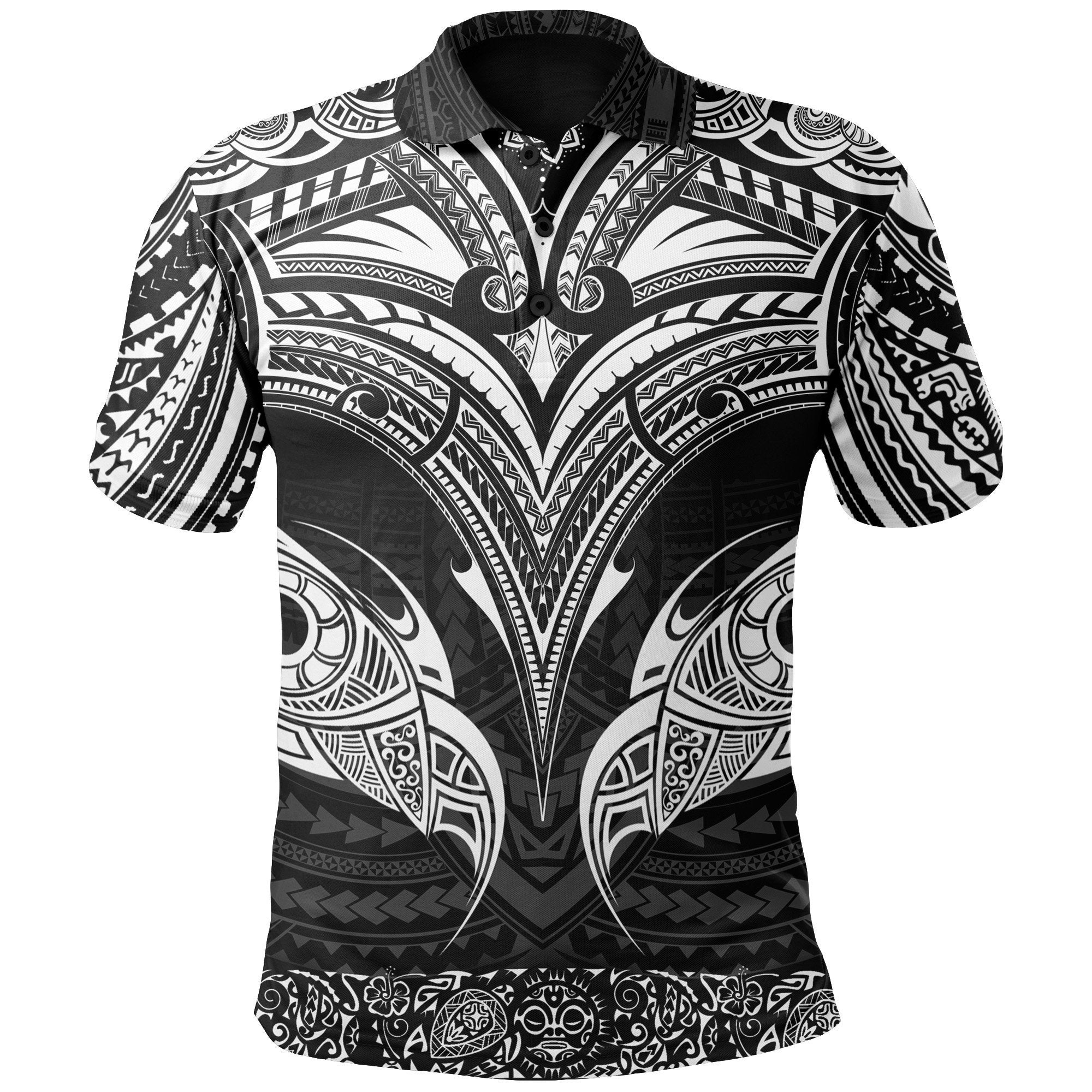 New Zealand Polo Shirt The Mana Maori - Vibe Hoodie Shop