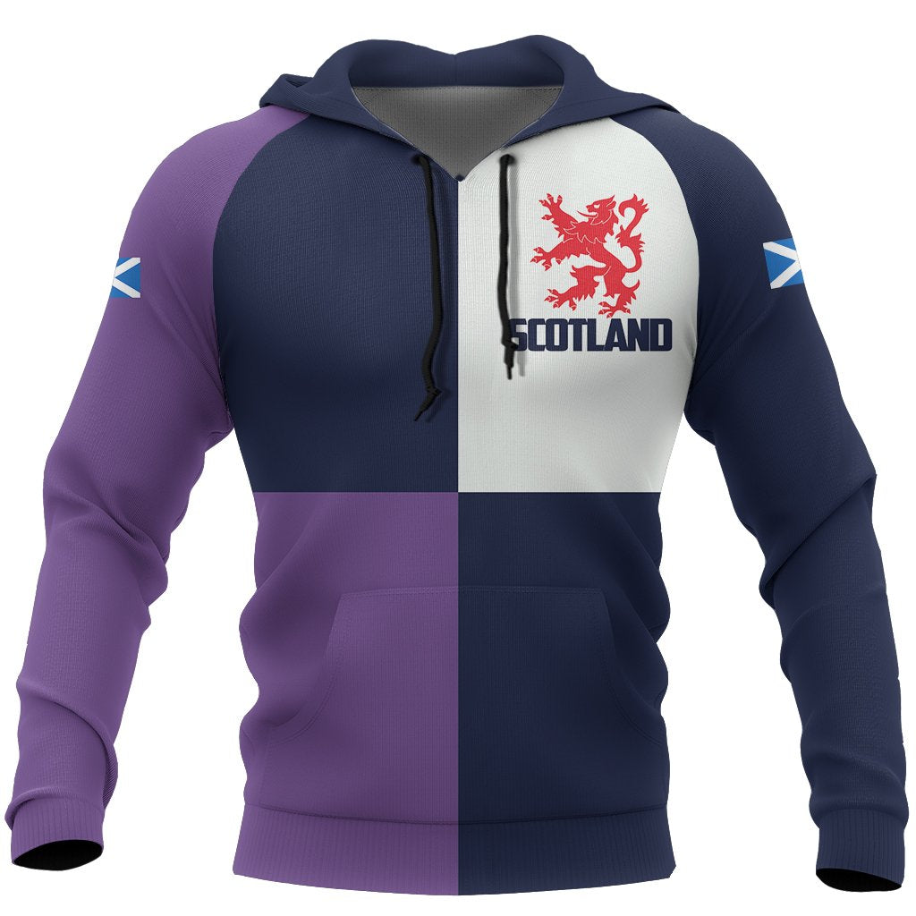 Scotland Lion Hoodie Flag - Vibe Hoodie Shop