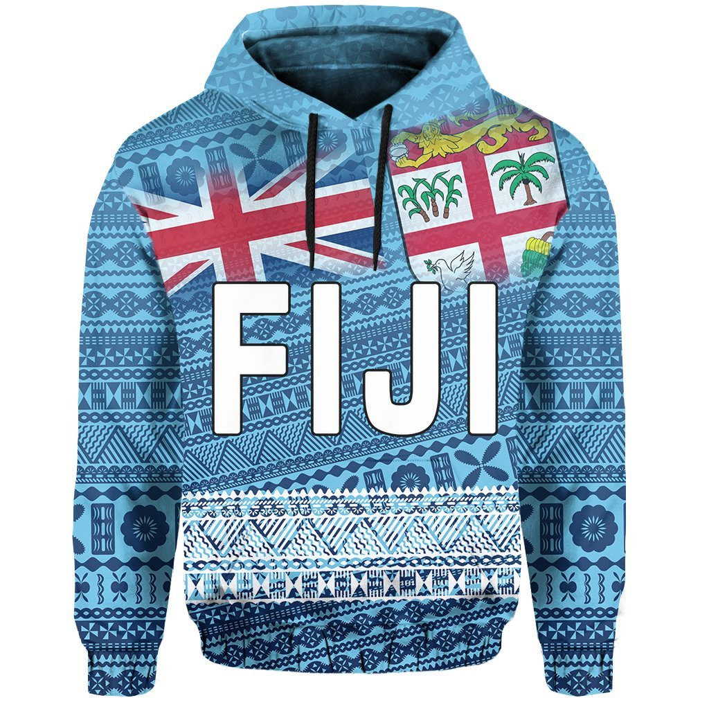Fiji Tapa Hoodie Flag Th5 Merchize - Vibe Hoodie Shop