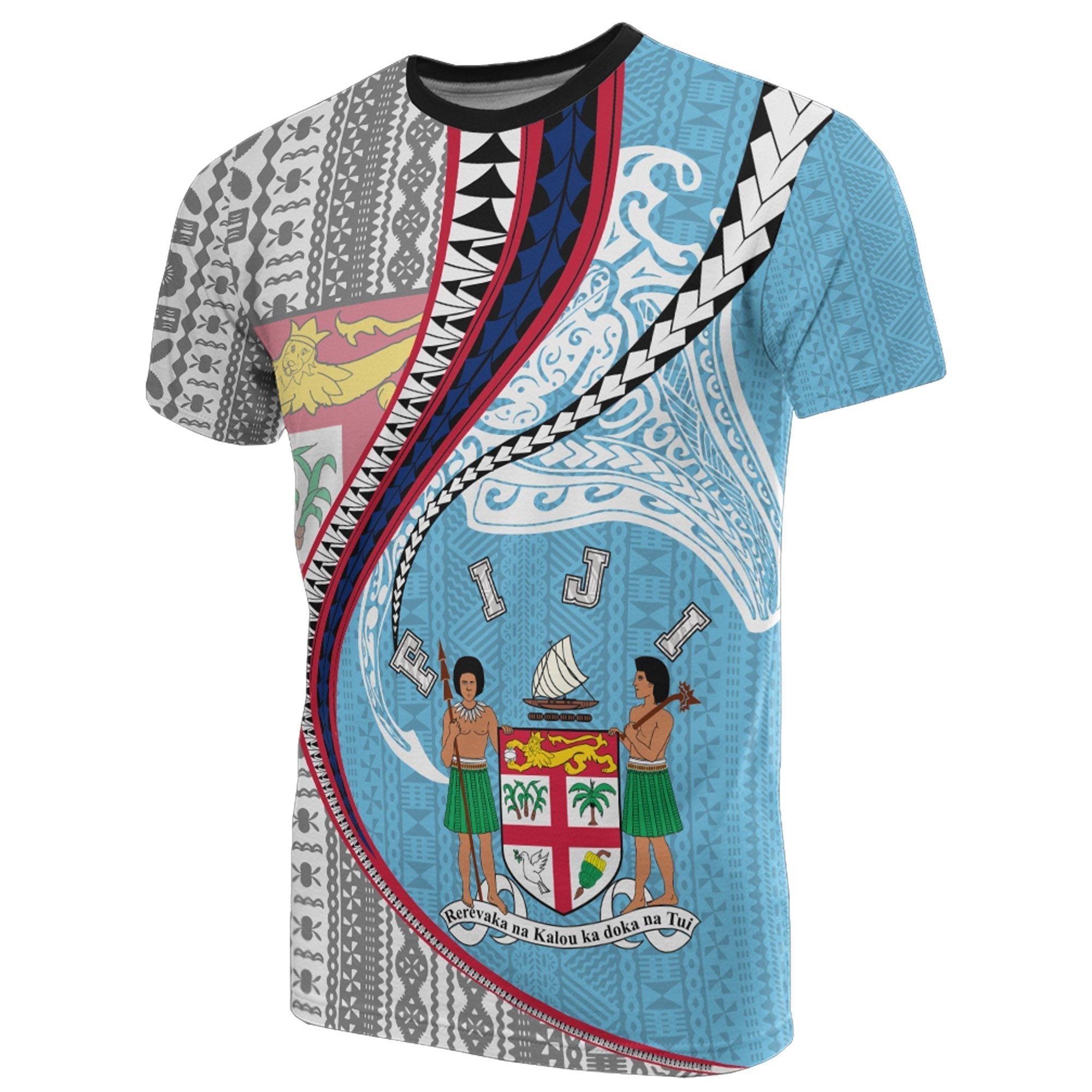 Fiji T shirt Kanaloa Tatau Gen FJ - Vibe Hoodie Shop