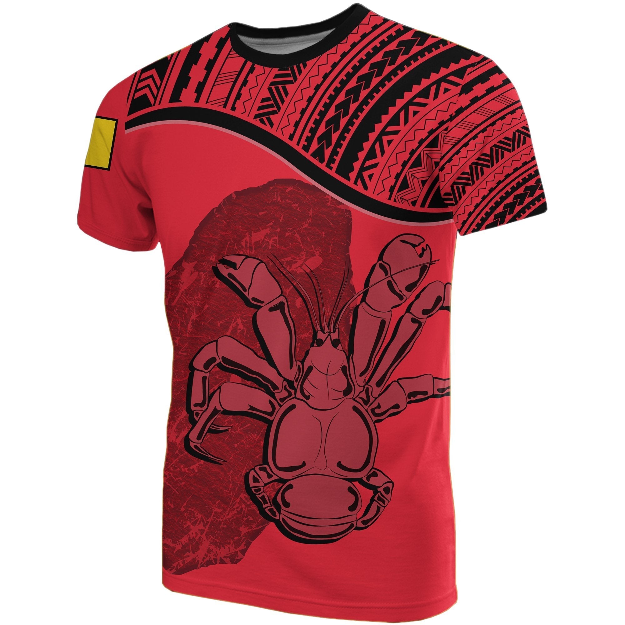 Niue T shirts Red Crab Coconut - Vibe Hoodie Shop