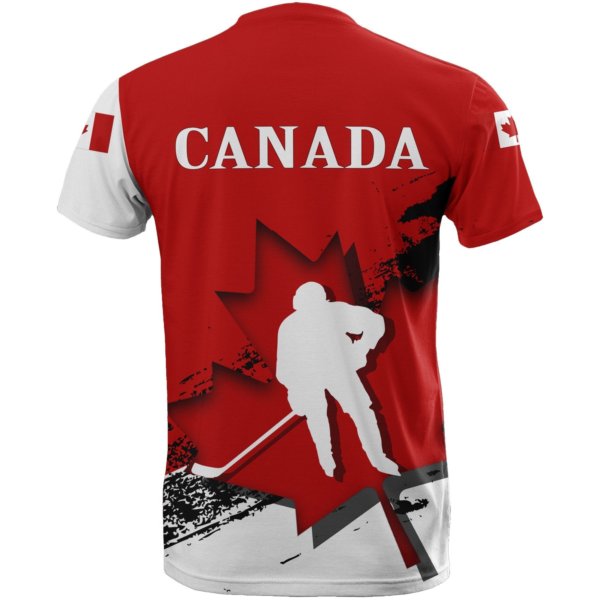 Canada T shirts - Maple Leaf Hockey - Vibe Hoodie Shop