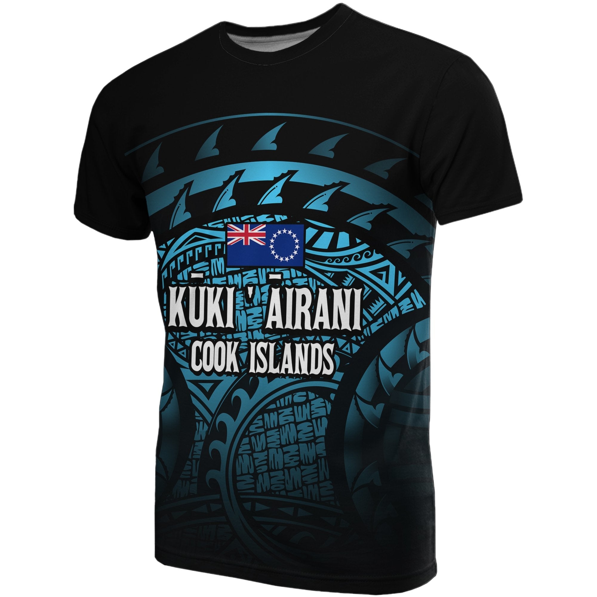 Cook Islands Turtle T shirts (Turquoise) - Vibe Hoodie Shop