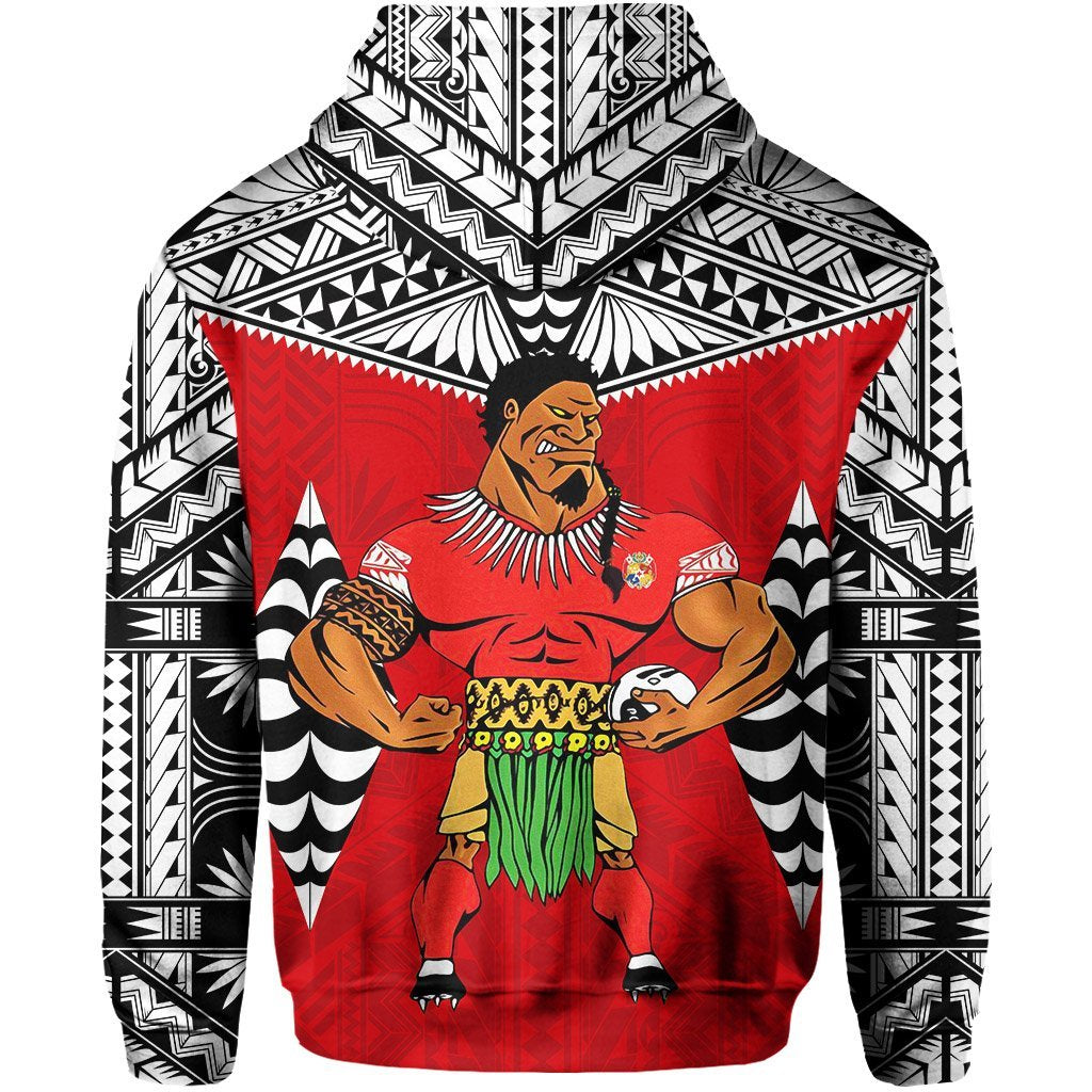 Tonga Hoodie Tongan Rugby - Vibe Hoodie Shop