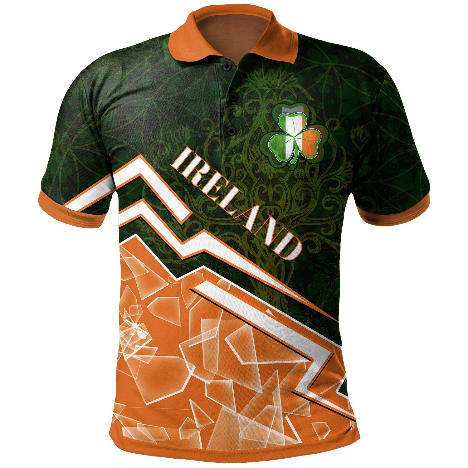 Ireland Polo Shirts - Irish Spirit - Vibe Hoodie Shop