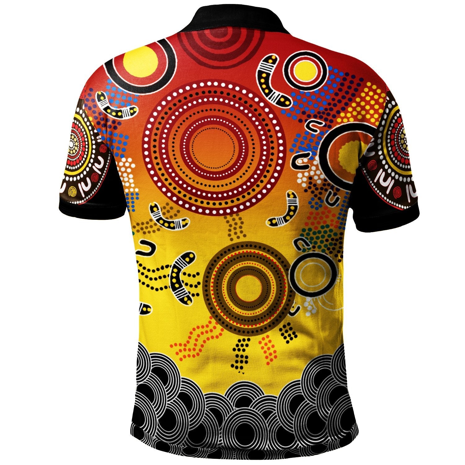 Aboriginal Polo - Aboriginal Girl - Vibe Hoodie Shop