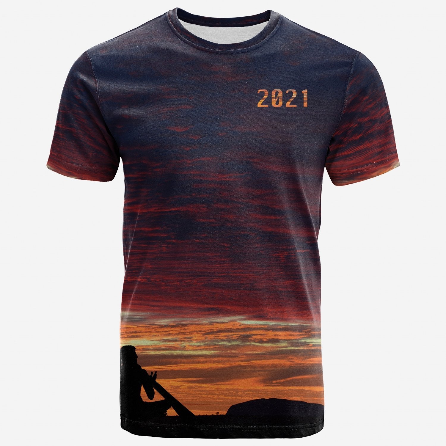 Australia T shirt - Uluru Sky View 2021 - Vibe Hoodie Shop