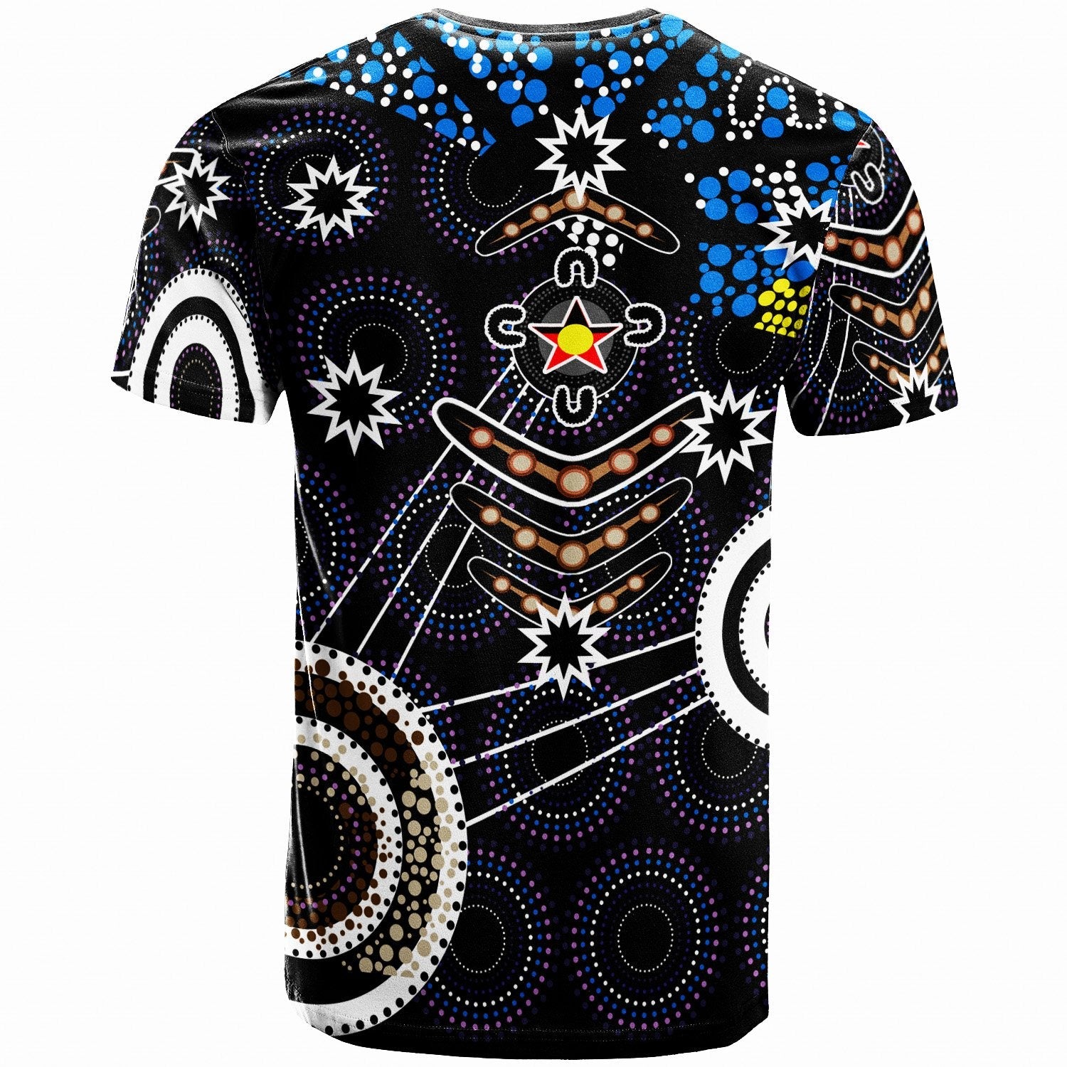 T shirt - Aboriginal River Star - Vibe Hoodie Shop