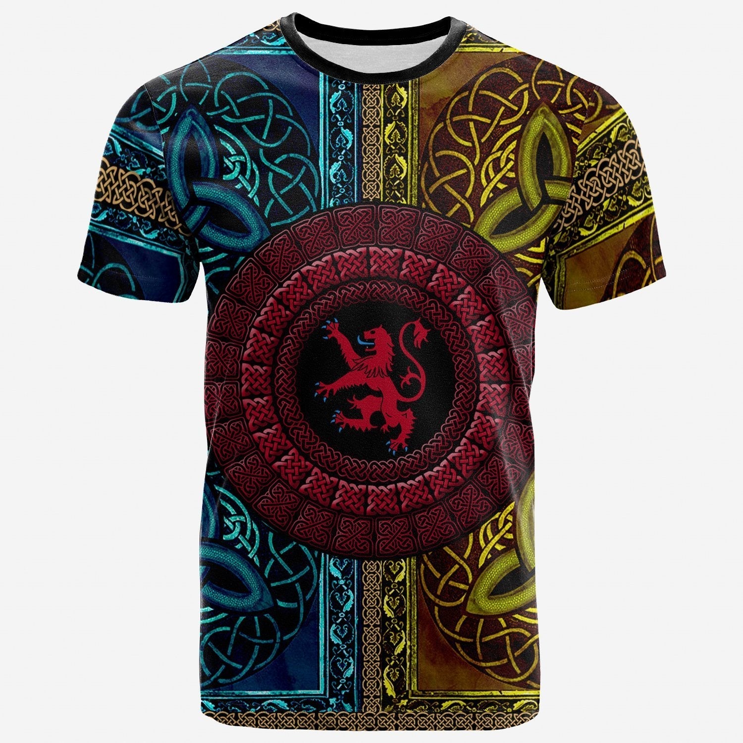 VibeHoodie Tshirt - Scotland Circle Celtic - Vibe Hoodie Shop