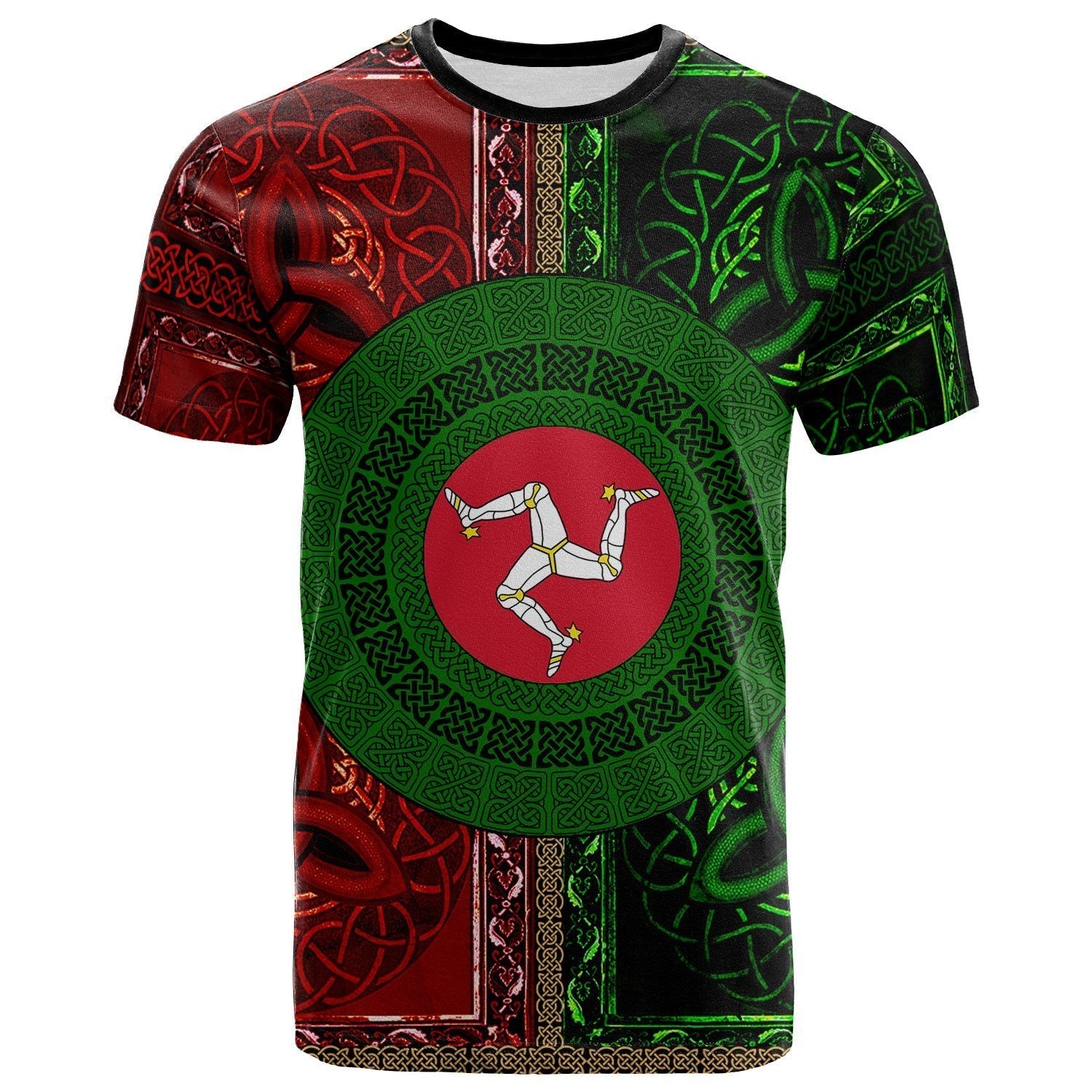 VibeHoodie Tshirt - Isle Of Man Circle Celtic - Vibe Hoodie Shop