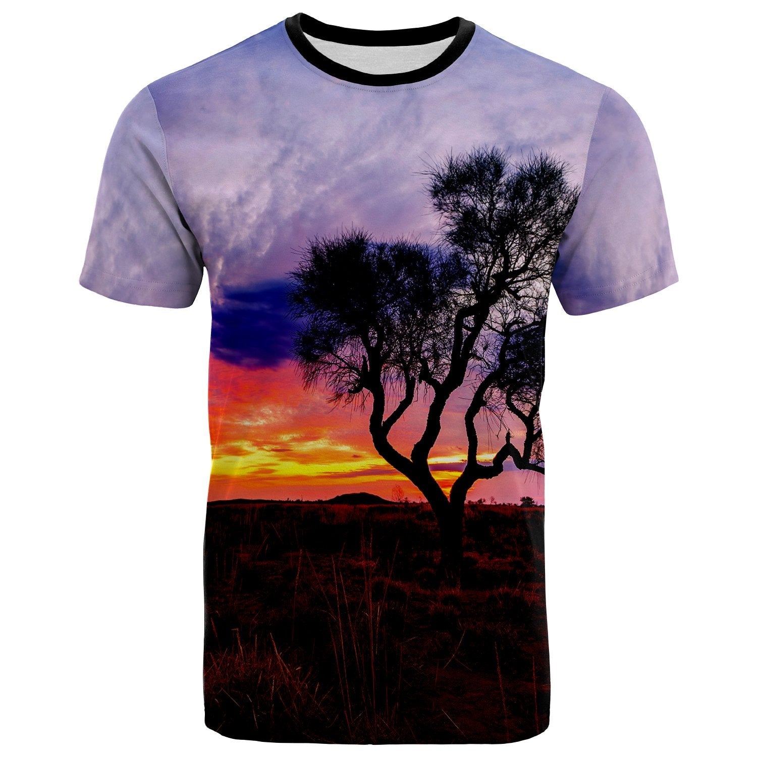 T shirt - Australia Sky View, The forest is growing - Vibe Hoodie Shop