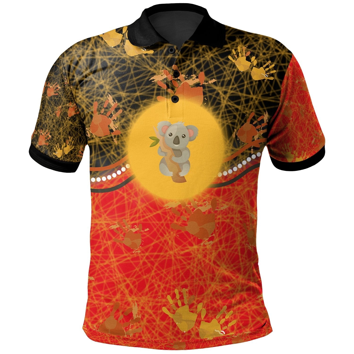 Polo Shirt - The Pride Of Aboriginal People - Vibe Hoodie Shop