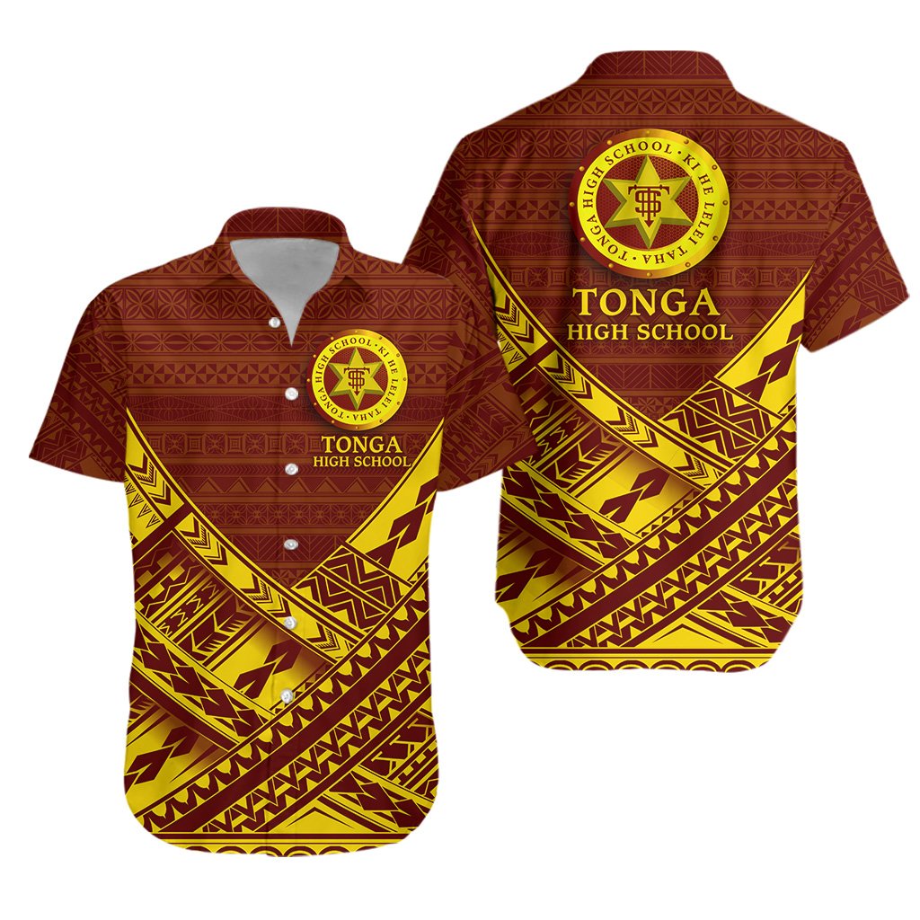 Tonga High School Hawaiian Shirt Perfect Styles - Vibe Hoodie Shop