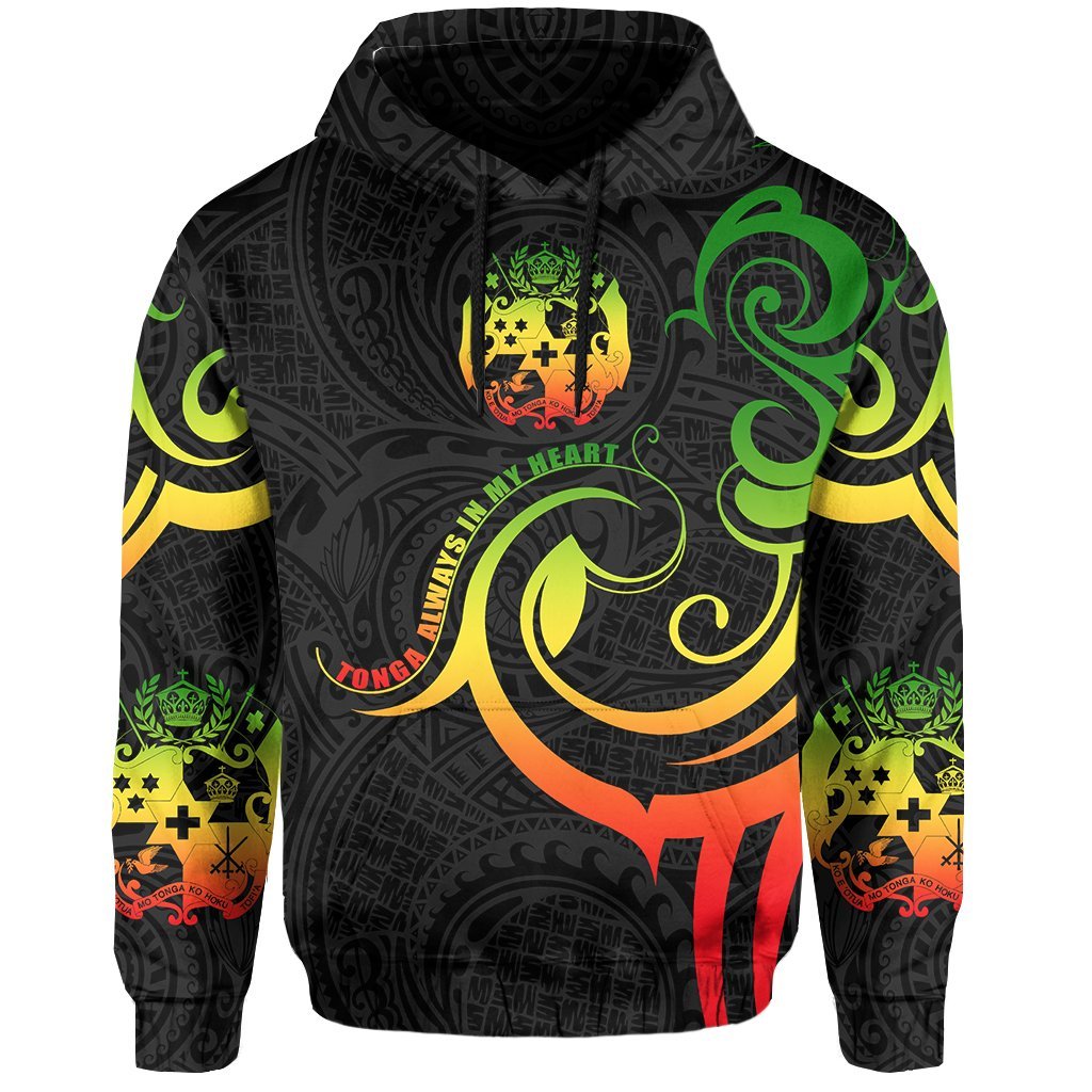 Tongan Hoodie Tonga Always In My Heart - Vibe Hoodie Shop